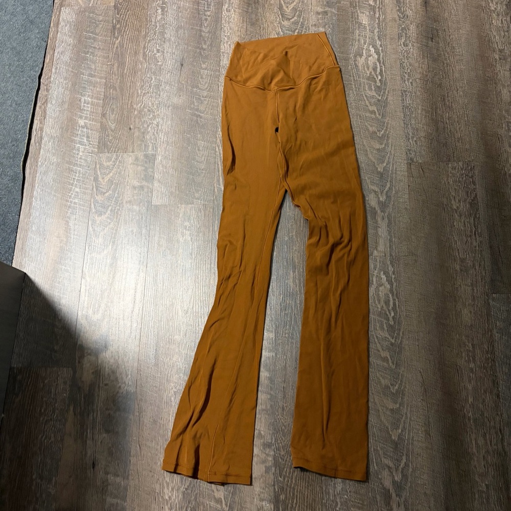 Aerie Rust Leggings Flare